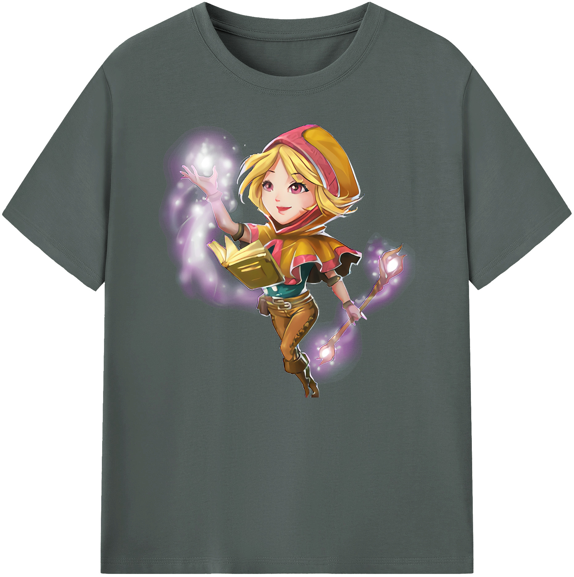 リーグ・オブ・レジェンド League of Legends LOL 綿100％ メンズ半袖Tシャツ｜肌触りやわらか＆通気性